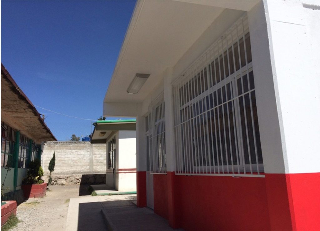 Construccion de comedor escolar a vios constructora