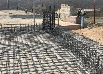 Construccion de tanque de almacenamiento de agua potable a vios constructora