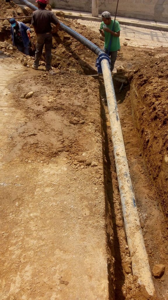 tuberia calle acapulco nicolas romero edo mex vios constructora5